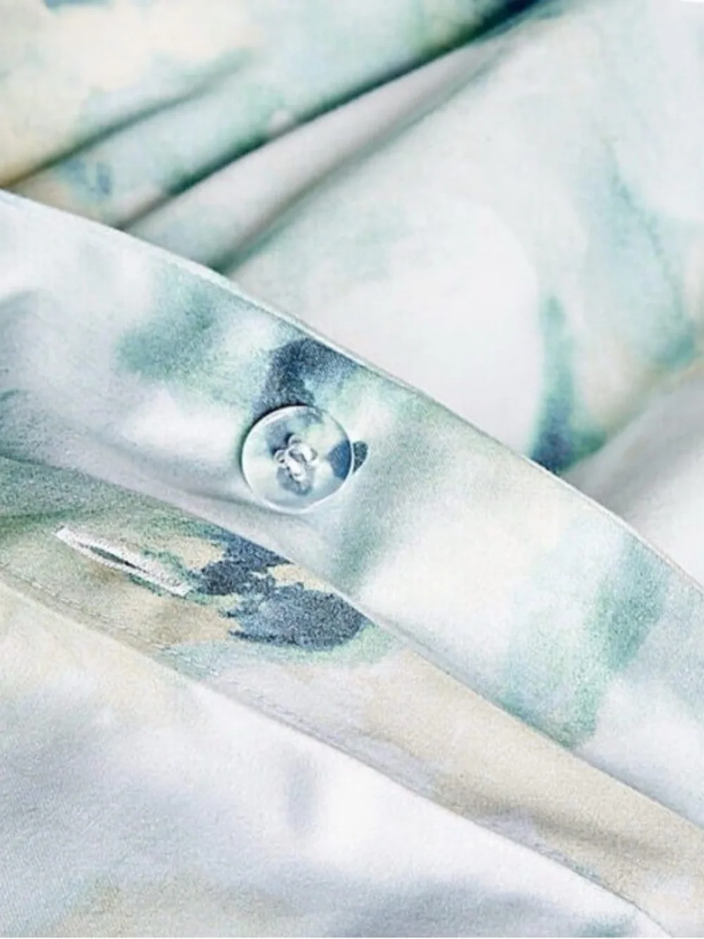 NWT SKY Bloomingdale’s Freya Inky Floral Duvet Cover Set Full/Queen 100% Cotton